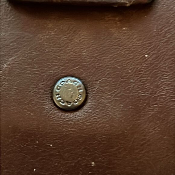 Coach Brown Leather Card Holder - Picture 7 of 7